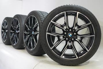 BMW 4 serie i4 G26 859M 19 inch velgen Goodyear Winterbanden, 19 inch, Gebruikt, Velg(en), Winterbanden
