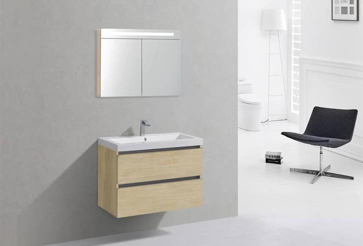 Sani Royal Badkamermeubel Trento Greeploos, Huis en Inrichting, Badkamer | Badkamermeubels