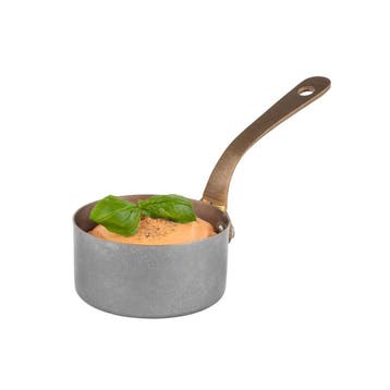 GGM Gastro | (6 stuks) Mini sauspan VINTARA - RVS - 0,12 |, Huis en Inrichting, Keuken | Potten en Pannen, Verzenden, Nieuw