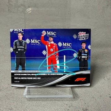 Ferrari - Topps Now - (039) Lewis Hamilton And the british, Nieuw