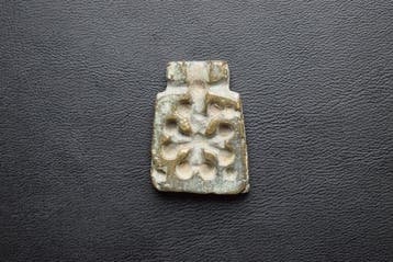 Byzantijns Brons Byzantijnse bronzen mal / matrijs voor de