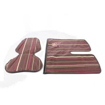 Bobike Liberty Kussenset Mini + Windschermflap Striped Red, Verzenden, Nieuw