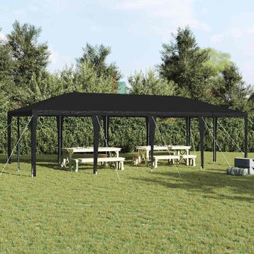 Partytent Staal/Polyester | Laatste Stuk!, Opvouwbaar, Partytent, Nieuw, 4 tot 6 meter
