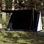 vidaXL Tent 2-persoons waterdicht verduisterend stof wit, Caravans en Kamperen, Tenten, Verzenden, Nieuw, Tot en met 2