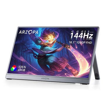 Arzopa Z1FC portable monitor 16,1 | 1920 x 1080 | 2x USB-C, Computers en Software, Monitoren, Verzenden, Nieuw