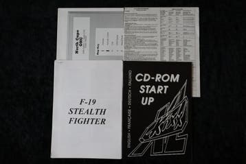 F-19 Stealth Fighter PC Game+Manual, Verzenden, Nieuw
