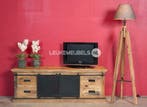 Tv meubel Emma Mangohout 120 t/m 240 cm breed., Huis en Inrichting, Kasten | Televisiemeubels, Overige houtsoorten, 150 tot 200 cm