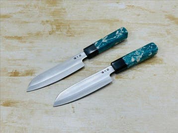 Keukenmes - Santoku - Handafgewerkt Japans