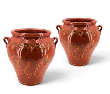 Bak (2) - Terracotta - 1950-1960 - Tinajas Grandes - 33 cm
