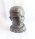 USSR Sovjet metalen borstbeeld van Yuri Gagarin – Eerste