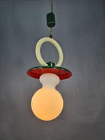 Plafondlamp - Fopspeen – Space Age-stijl - Messing,, Antiek en Kunst