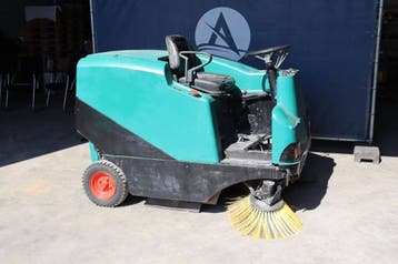 Veiling: Veegmachine Karcher Diesel, Ophalen