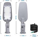 Straatverlichting - Straatlamp - LED - 50W - Grijs - Aigosta, Tuin en Terras, Verzenden, Zo goed als nieuw
