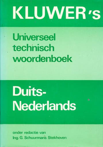 Woordenboek Duits-Nederlands Kluwers, Boeken, Verzenden, Nieuw
