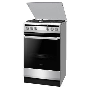 Inventum VFG5020GRVS Gasfornuis 50 cm – Heteluchtoven 62 l,, Verzenden, Nieuw