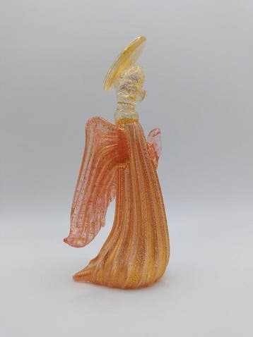 Archimede Seguso - Figuur - Angelo in preghiera - Muranoglas