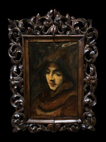 European School (XX) - Titus van Rijn dressed as a monk