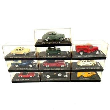 Solido - Speelgoed Solido Diecast Car Lot - Frankrijk, Nieuw