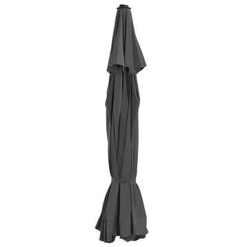 vidaXL Vervangingsdoek voor parasol 515 cm antracietkleurig, Verzenden, Nieuw