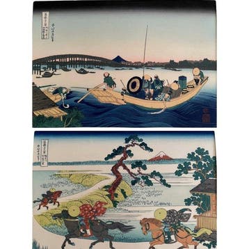 Ukiyo-e | Zesendertig Zicht op Mount Fuji |
