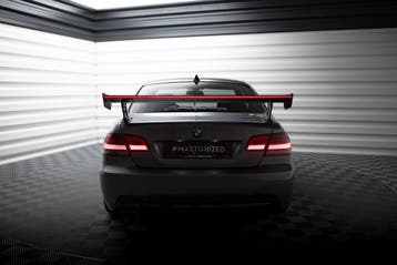 Maxton Carbon Spoiler met beugels en LED BMW 3 / M3 Coupé, Auto diversen, Verzenden