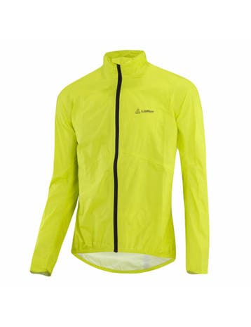 Loeffler wielrenjack lange mouwen M Bike Jacket WPM Pocke..., Verzenden, Nieuw, Geel