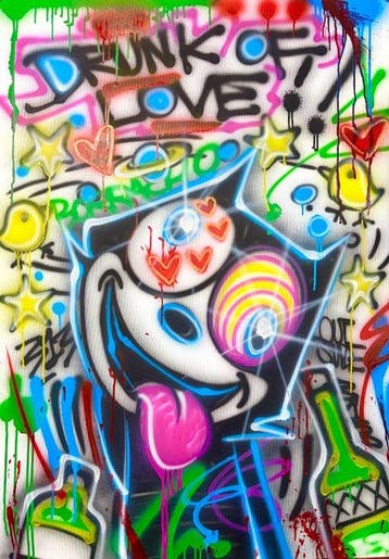 Outside313 - Felix the cat - Drunk of love - Crazy color