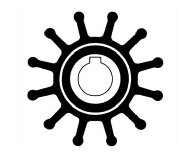 Impeller Neoprene Ancor, Ophalen of Verzenden, Nieuw, Motor en Techniek, Zeilboot of Motorboot