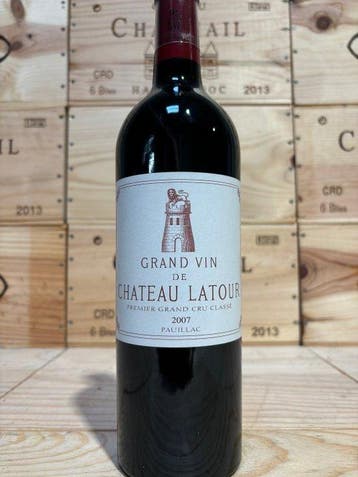 2007 Château Latour - Pauillac 1er Grand Cru Classé - 1 Fles, Nieuw