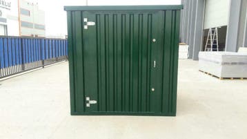 Groene zeecontainer/8ft/ dubbele deur/opslag/laagsteprijs