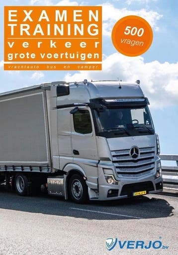 Theorie examen verkeer grote voertuigen C&D 26e druk, Verzenden, Gelezen, Cgcp Verstappen