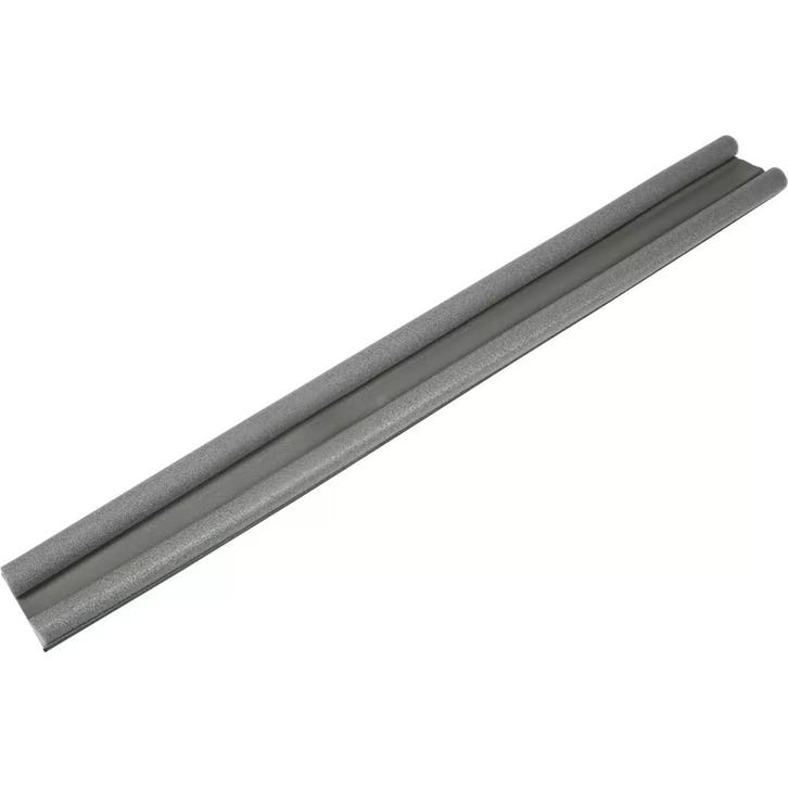 Benson Dubbele tochtrol - 95 cm - grijs - eenvoudig aanpa..., Doe-het-zelf en Verbouw, Isolatie en Afdichting, Nieuw, Ophalen of Verzenden