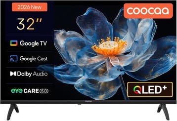 coocaa Smart TV 32 Inches, 80 cm, QLED HD TV Compatible with, Verzenden, Zo goed als nieuw