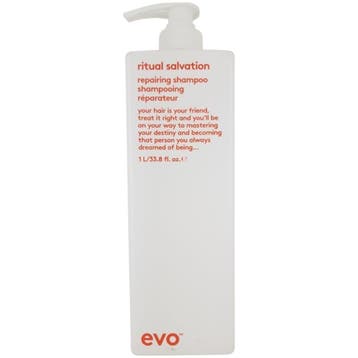 EVO Ritual Salvation Repairing Shampoo 1000ml, Ophalen of Verzenden, Nieuw, Shampoo of Conditioner