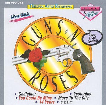 cd - Guns N Roses - Live USA, Verzenden, Zo goed als nieuw