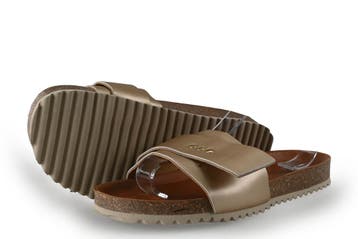 Kairos Slippers in maat 39 Beige, Slippers, Verzenden, Beige, Zo goed als nieuw