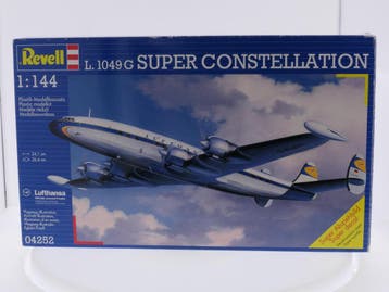 Schaal 1:144 Revell 04252 L. 1049G Super Constellation Lu..., Hobby en Vrije tijd, Modelbouw | Vliegtuigen en Helikopters, Ophalen of Verzenden