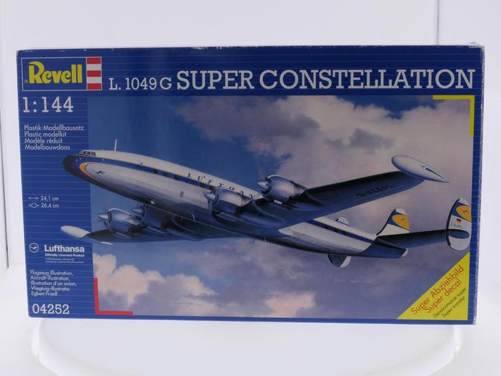 Schaal 1:144 Revell 04252 L. 1049G Super Constellation Lu..., Hobby en Vrije tijd, Modelbouw | Vliegtuigen en Helikopters, Nieuw