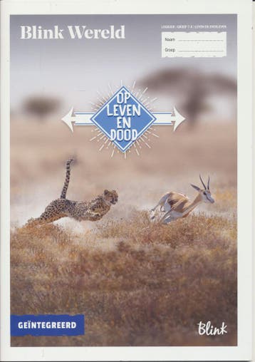 Blink Wereld Logboek Op leven en dood groep 7-8 (per stuk), Boeken, Verzenden, Nieuw