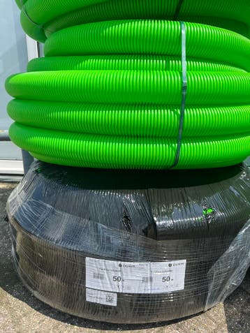 75mm 20m Kanaal, Slang WTW ( Ubbink Heatpex Hybalans Zehnder, Ophalen of Verzenden, Nieuw, Ventilator en Afzuiger