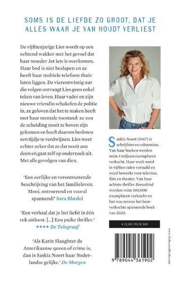 Bonuskind - Saskia Noort 9789044361902, Verzenden, Gelezen, Saskia Noort