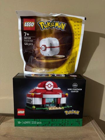 Lego Set - 40911 - Pokémon - Mini Pokémon Center, Nieuw