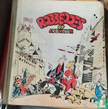 Robbedoes en Kwabbernoot - Robbedoes op avontuur - 1949, Boeken, Eén stripboek, Verzenden, Gelezen, Gillain, Joseph.
