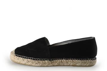 Manfield Espadrilles in maat 38 Zwart, Verzenden, Zwart, Manfield, Gedragen