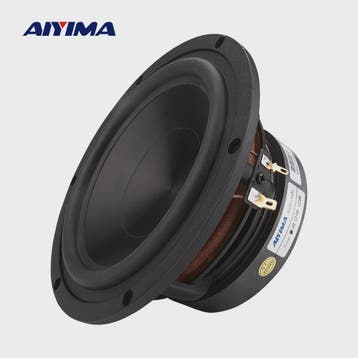 AIYIMA 6.5 inch HIFI Woofer Speaker - 100W Midrange Bass Lou, Verzenden, Nieuw
