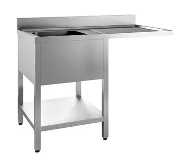 RVS SPOELTAFEL 1400X700 - UITSPARING, Verzenden, Nieuw in verpakking