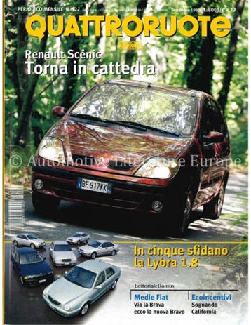 1999 QUATTRORUOTE MAGAZINE 527 ITALIAANS, Nieuw, Author