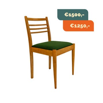 Eetkamerstoelen | Set Van  | Teak |  6357, Ophalen of Verzenden, Zo goed als nieuw, Mid-Century