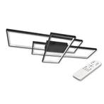 Moderne LED Plafondlamp | Dimbaar | 130watt | Zwart, Huis en Inrichting, Ophalen of Verzenden, Nieuw, Modern