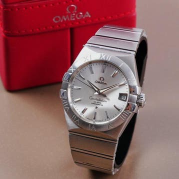 Omega - Constellation Men Silver Dial - 123.10.38.21.02.001, Nieuw